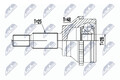 NTY Gelenksatz Antriebswelle NPZ-RE-051 M20x1,5 für DACIA DUSTER SUV TCe 125 4x4