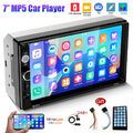 DAB+ 7'' Autoradio Doppel 2 Din Stereo Bluetooth FM USB TF Mirrorlink MP5 Player