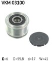 SKF Generator-Freilauf für AUDI A1 A2 A3 A4 A6 Q3 TT DODGE FORD JEEP KTM PORSCHE