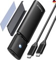 ORICO NVMe Gehäuse M.2 SATA SSD Adapter, USB 3.2 Gen 2 10Gbps PCIe -, 5Gbps 