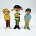 Pippi Langstrumpf Figuren Set Pippi Tommy Annika Villa Kunterbunt Vintage