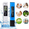 Digital pH Messgerät + TDS EC Wasser Messgerät Tester Meter Aquarium Pool Prüfer
