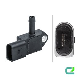 Sensor Abgasdruck HELLA für AUDI A5 Sportback (F5A/ F5F)