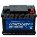 Eurostart 55 Ah Autobatterie Starterbatterie ersetzt 50 52 52 Ah