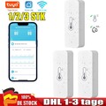 1-3tlg WLAN THERMOMETER HYGROMETER HEIMSICHERHEIT MINI WIFI SMART HYGROMETER APP