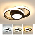 3-Farbige Dimmbar LED Deckenleuchte Decken-Lampe Wohnzimmer Küchen Schlafzimmer