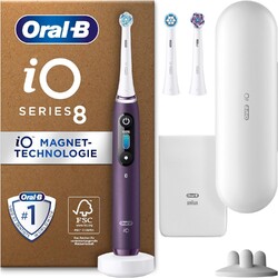 Oral-B iO Series 8 Elektrische Zahnbürste in Violett, Bluetooth-Funktion