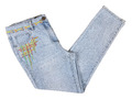 Amy Vermont Jeans Hose Damen Größe 42 Hellblau Bestickt Damenjeans Damenhose