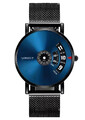 Quarzuhr Herren Uhr Armbanduhr Herrenuhr Männeruhren Edelstahl Mesh