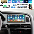 Für Audi A6 C6 4F MMI 2G 2004-11 Apple Carplay Android14 8.8" Autoradio GPS 128G