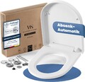 Wilford & Sons PREMIUM Toilettendeckel D-Form WC Sitz Absenkautomatik Klobrille
