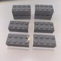 LEGO® - 2x 3001 - Baustein - Stein 2x4 / Brick 2x4  / -  Hellgrau - 4211385