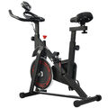 Speedbike Heimtrainer LCD Indoor Cycling Fahrrad Trimmrad Fitness Bike 120 kg