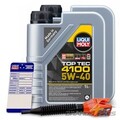 2x 1 L LITER LIQUI MOLY TOP TEC 4100 5W-40 MOTOR-ÖL MOTOREN-ÖL 32103587