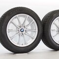 Original 17 Zoll BMW 5er G30 G31 Winterräder 618 V-Speiche 7,5mm RDC RFT Pirelli