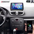 Android14 Autoradio GPS NAVI CarPlay BT Für Renault Clio MK3 2005-2014 DAB KAM