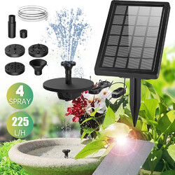 SOLAR TEICHFILTER TEICHPUMPE SOLAR PUMPE SPRING BRUNNEN GARTEN ZIER WASSERSPIEL
