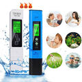 PH TDS/EC Meter Messgerät Digital Tester Wassertest Leitwertmessgerät 0-9990 ppm