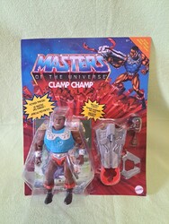 Mattel Masters of the Universe Origins Deluxe Actionfigur Clamp Champ 14cm