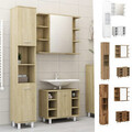 3-tlg.Badmöbel Set Bad Spiegel Waschtisch Unterschrank Badschrank Badezimmer