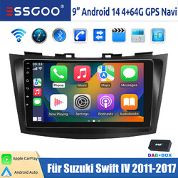 DAB+ Für Suzuki Swift IV 2011-2017 Android 14 Autoradio Carplay GPS Navi WIFI BT