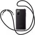 Handyhülle/Umhängen - Case - mit Kordel für Samsung S20 - Kordel schwartz Hülle