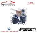 GELENK ANTRIEBSWELLE PAAR TRANSMISSION END FEBEST 0111-KSP90 2PCS V NEU