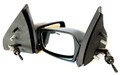 Außenspiegel SET L&R für FORD FIESTA 93-96  schwarz, genarbt, konvex, mechanisch