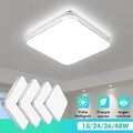 LED Deckenlampe Ultraflach Panel Deckenleuchte Wohn Schlafzimmer Küche Flur IP44
