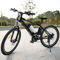 E bike 26 Zoll Elektrofahrrad Mountainbike Shimano 21 Gäng Moped Citybike 25km/h