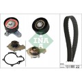 1x Wasserpumpe + Zahnriemensatz Schaeffler INA 530 0572 30 passend für OPEL