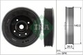 INA Riemenscheibe, Kurbelwelle 544 0158 10 für AUDI SEAT SKODA VW