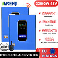 22KW 48V Hybrid Solar Inverter On Grid Off Grid 2*MPPT 160A 220V 500V Parallel