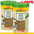 sera 2x 250ml ImmunPro Mini Nature Fischfutter Guppy Schwertträger Skalar