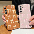 Hülle Für Samsung A16 A56 A36 A15 A25 A55 A54 Schutz Cute Bow Silicone Slim Case