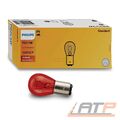 PHILIPS 5W 12495CP GLÜHLAMPE PR21 12V ROT BAW15d VISION BREMSLICHT STÜCK 