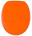 KLOBRILLE TOILETTENSITZ TOILETTENBRILLE WC BRILLE KLOSITZ KLO DECKEL ORANGE