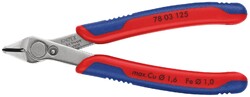 KNIPEX 78 03 125 Electronic Super Knips® mit Mehrkomponenten-Hüllen 125 mm