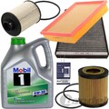FILTERSET+5L MOBIL-1 5W30 MOTORÖL 1.7 CDTI passend für OPEL ZAFIRA B 110+125PS