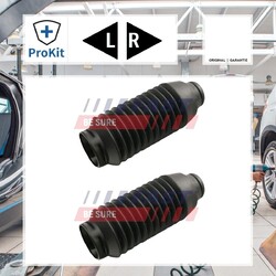 2x ORIGINAL® Fast Schutzkappe/Faltenbalg, Stoßdämpfer Vorne für Renault