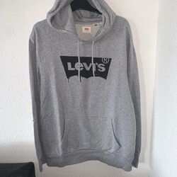 Levi’s Levis Pulli Pullover Gr.  L Grau Sweatshirt Hoodie Kapuzenpullover Sweate