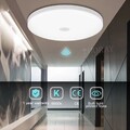 LED Deckenleuchte mit Bewegungsmelder innen 20W 30W Sensor Flurlampe Deckenlampe