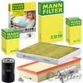 MANN INSPEKTIONSPAKET passend für VW T5 BUS KASTEN TRANSPORTER 2.0i 115 PS