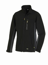 Softshelljacke Softshell Jacke Wetter Funktionsjacke Maler Arbeitsjacke teXXorWind- und wasserabweisend  Reflexpaspel