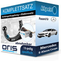 Für Mercedes E-Klasse Coupe 09- ORIS Anhängerkupplung abnehmbar + 13polig AHK