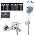 Badewannenarmatur Duschset Bad Wasserhahn Wannenarmatur mit Handbrause Chrom