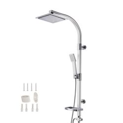 Regendusche set Handbrause Duschset Duschsystem Badezimmer Duscharmatur Dusche