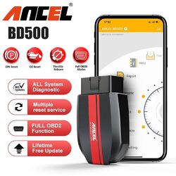 Ancel BD500 Diagnosegerät OBD2 Gerät Auto Alle System EPB Oil Scanner für VAG