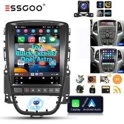 Android 14 Autoradio 64G Carplay GPS RDS WIFI Kam Für Opel Astra J Buick Excelle