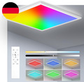 Oraymin LED Panel Deckenleuchte RGB, Deckenlampe Dimmbar Mit Fernbedienung 28W 3